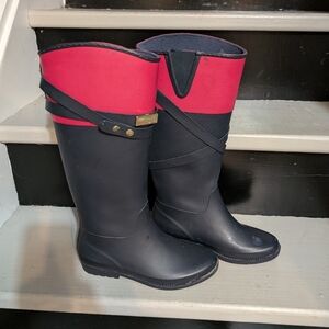 Tommy Hilfiger rain boots size 6